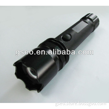 Cree LED ZOOM High Power Rechargeable LED torch flashlight swat